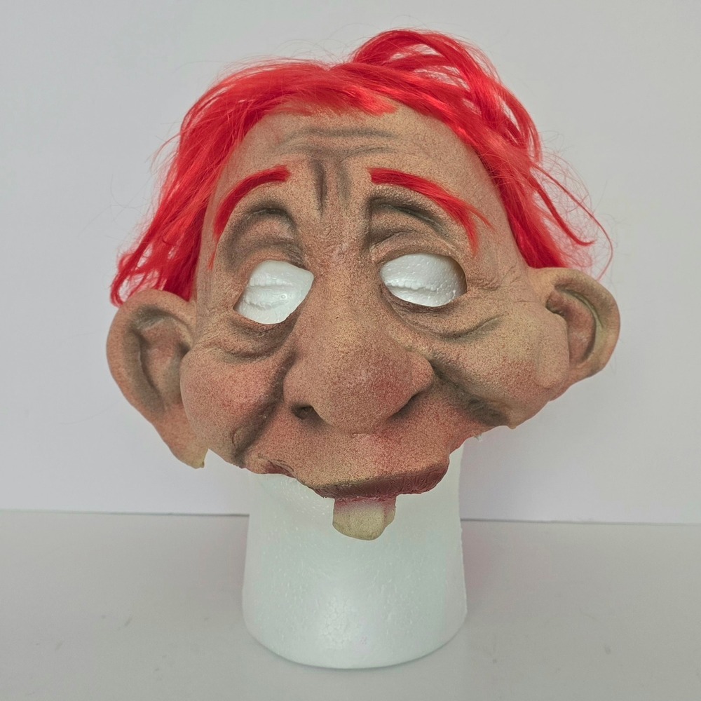 The Paper‎ Magic Group Buck Tooth Troll  Adult Halloween Mask Big Nose 2008